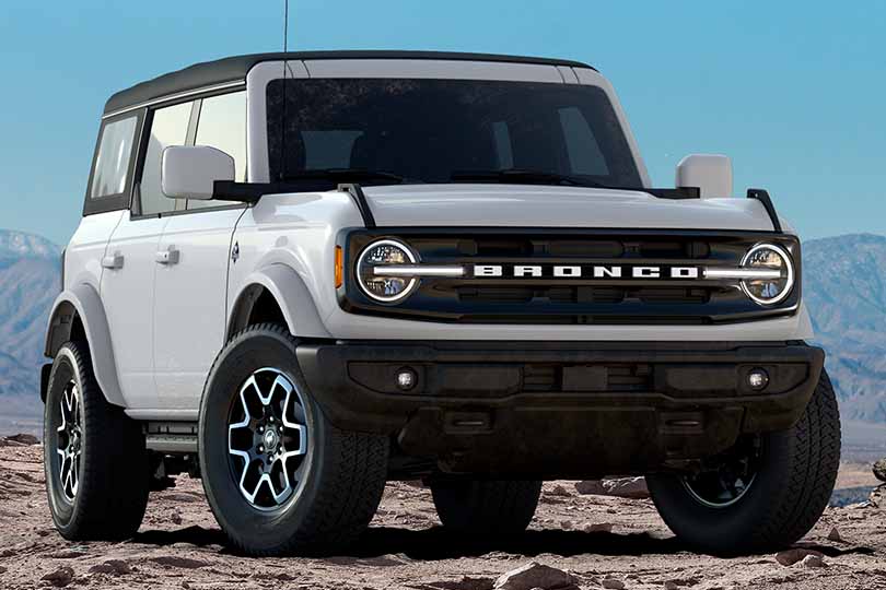 Front Bumper – Black Molded-in-Color (MIC)