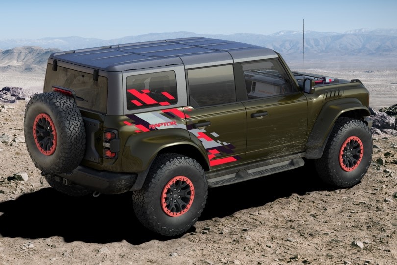 Raptor® Code Orange Appearance Package