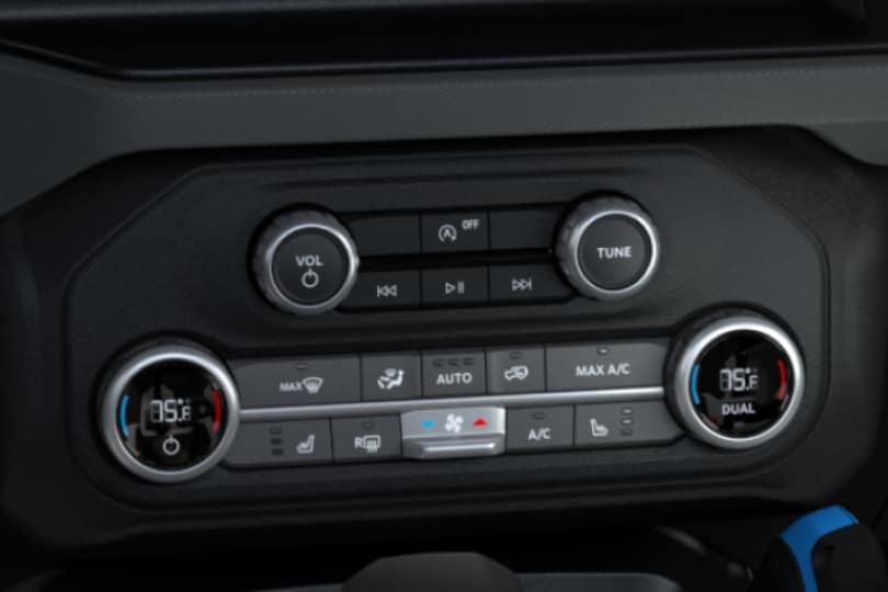 Dual-Zone Electronic Automatic Temperature Control