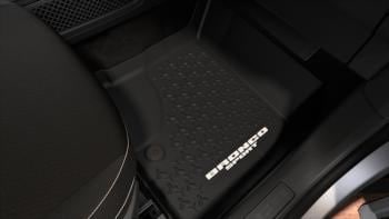 Floor Liners, Front and Rear without Carpet Mats