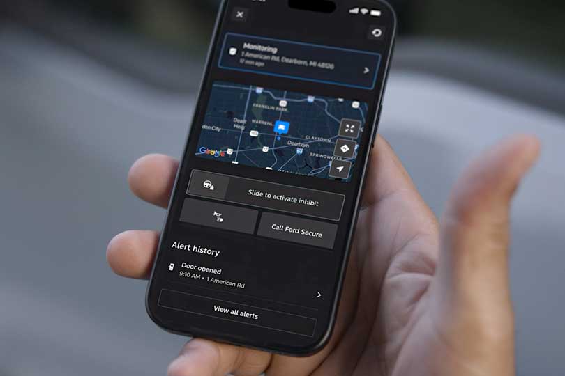 Ford Security Package (1-year included with activation)