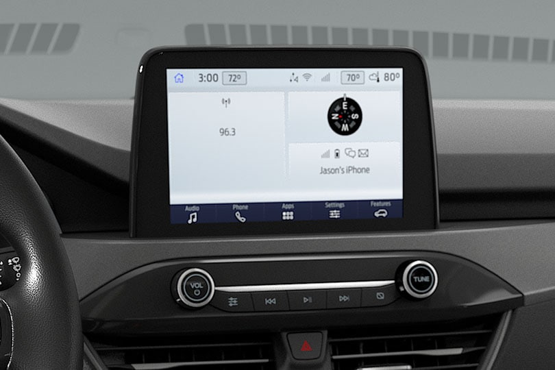 8” Center Display​  ​