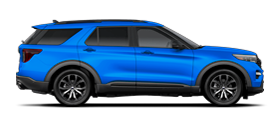 2023 Ford Explorer® ST In Atlas Blue 