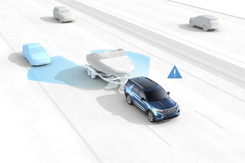 BLIS® (Blind Spot Information System) with Cross-Traffic Alert, Exit Warning and Trailer Coverage