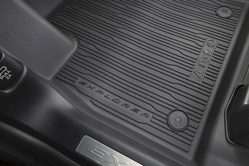 Floor Liners, Front and Second Rows (with Carpet Floor Mats)