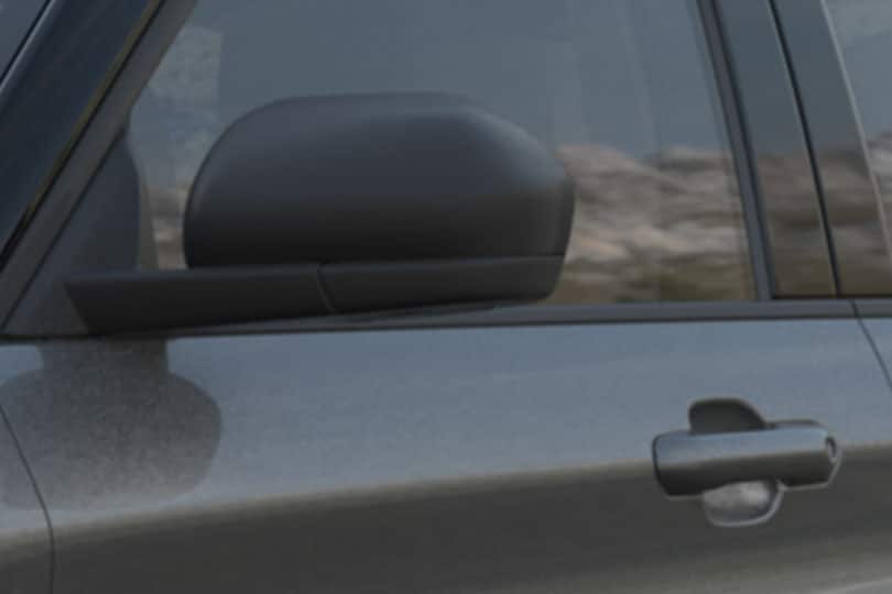 Mirrors, Sideview – Power and Heated Glass with Black Caps