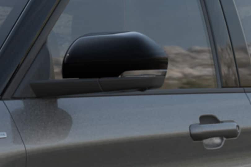 Mirrors, Sideview – Power and Heated Glass with Gloss Black Caps