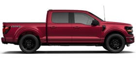 2026 Ford F-150® Ruby Red XLT, Crew Cab with Black Appearance Package