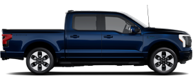 2025 Ford F-150 Lightning® Platinum® in Antimatter Blue Metallic