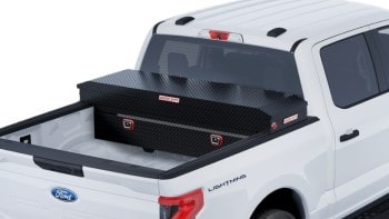 Aluminum Crossbed Toolbox by Weather Guard – Matte Black