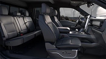 10-way Power Driver Seat and Multi-Adjustable Power Front Passenger Seat