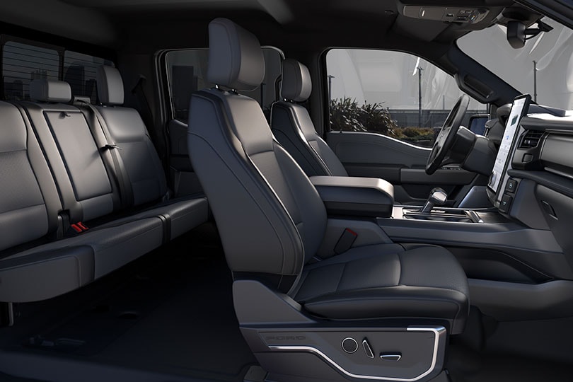 10-way Power Driver Seat and Multi-Adjustable Power Front Passenger Seat