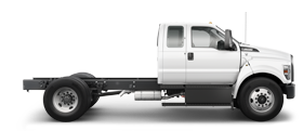 2026 Ford F-650 Gas Straight Frame in Oxford White
