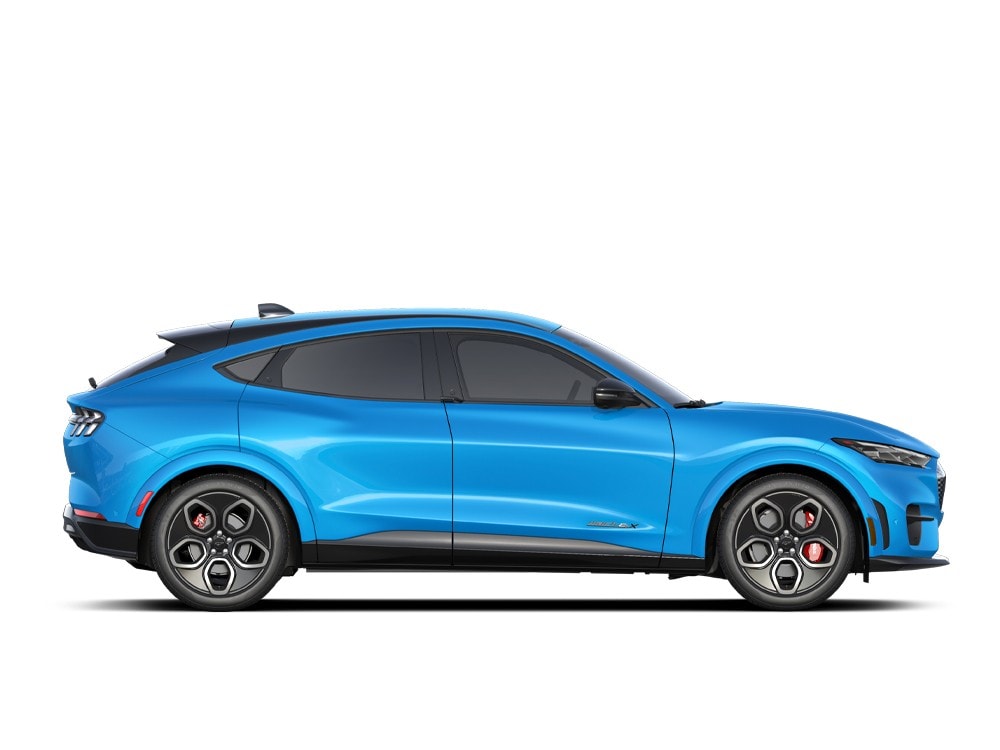 Side view of the 2024 Ford Mustang Mach-E SUV