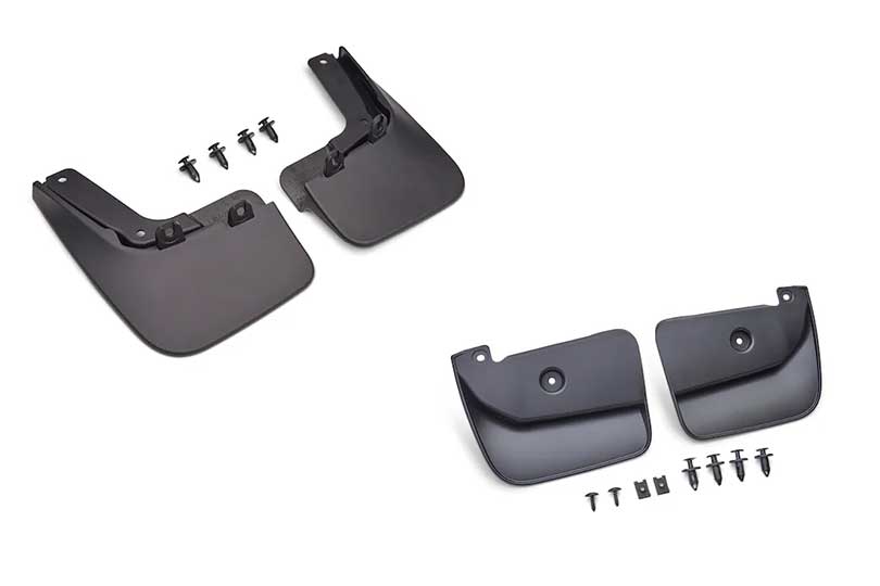 Molded Splash Guards, Front and Rear 