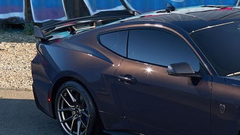 Performance Rear Spoiler with Gurney Flap – Painted Shadow Black