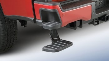 Retractable Rear Corner Bed Step