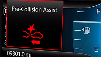 Pre-Collision Assist® with Automatic Emergency Braking (AEB)
