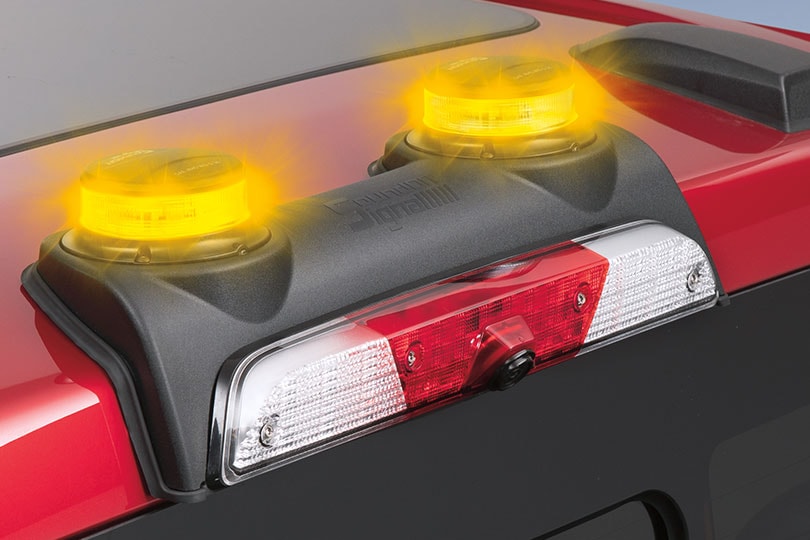 360-Degree Dual Beacon LED Warning Strobes - Amber