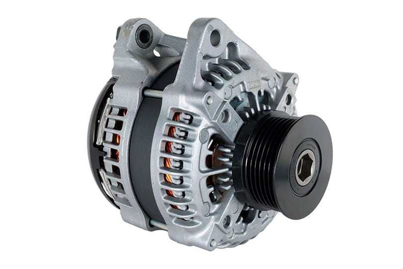 190 Amp Alternator on Gas Engines and 250 Amp Alternator on Diesel Engines