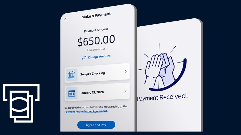 Mobile App - Make A Payment Experience