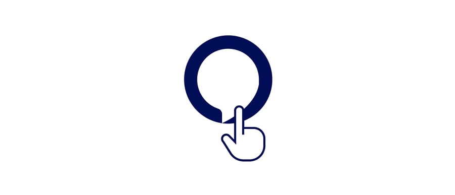 Icon of the tap symbol