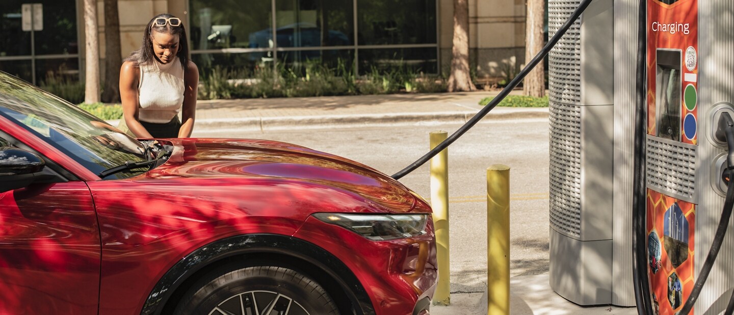 Mach e charging network sale