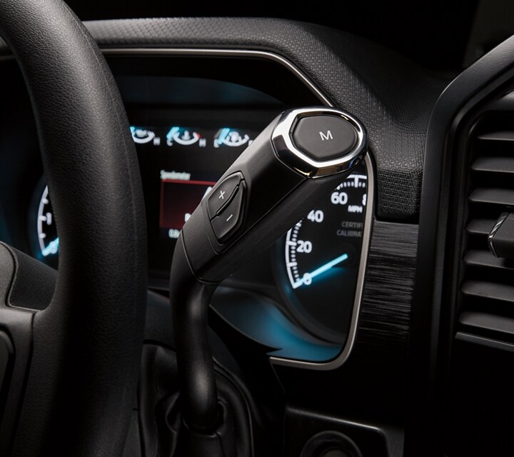 The column shifter of an f 1 50 police responder