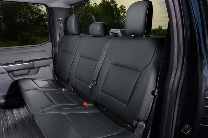 2023 Ford F-150®️ Lightning™️ Pro SSV rear seats close-up