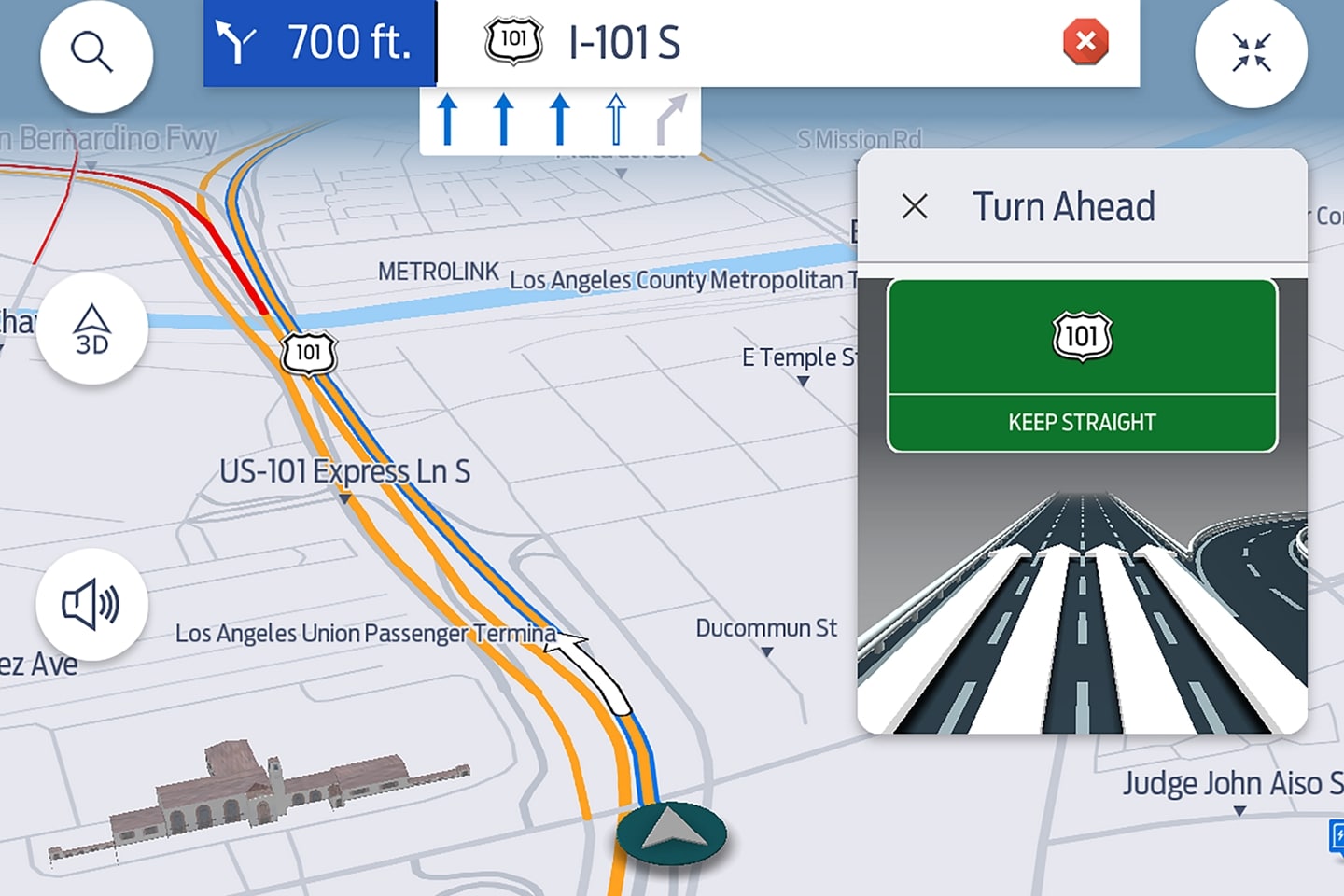 SYNC 4 Navigation Screen