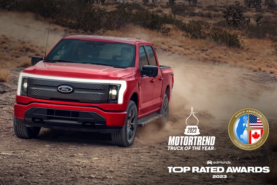 Ford f150 store battery powered truck