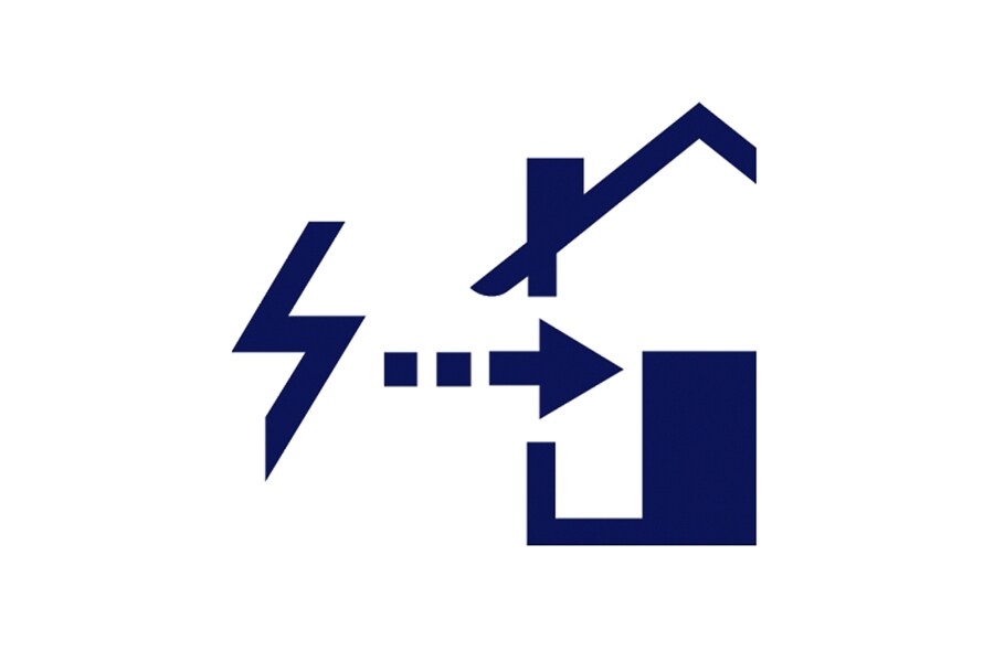 Intelligent backup power graphic