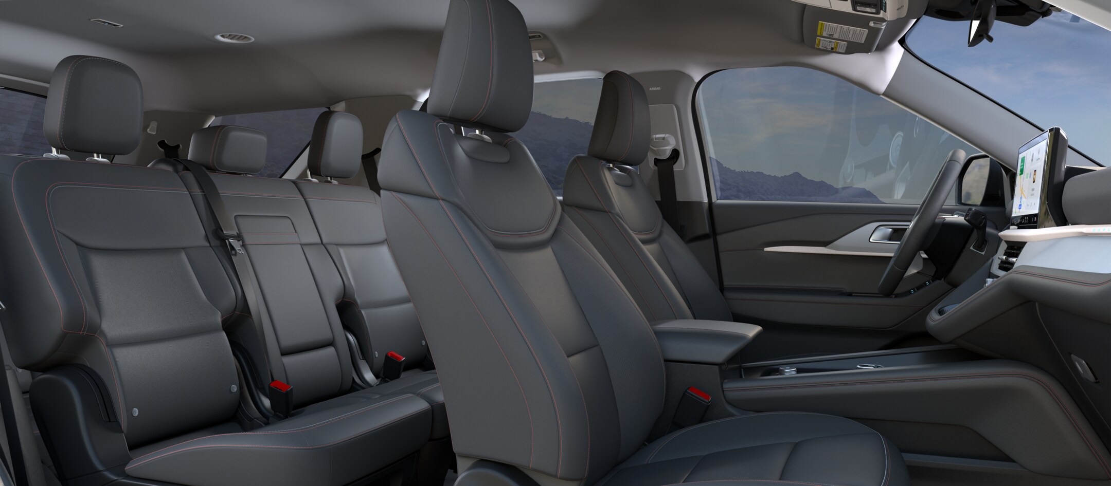 What is the Cargo Area in a 2025 Ford Explorer?