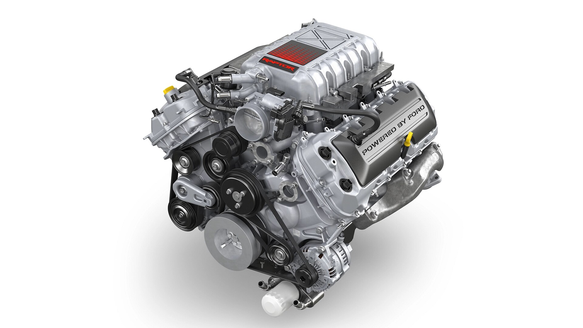 Learn more about the Raptor R's engine: 5.2L Supercharged V8