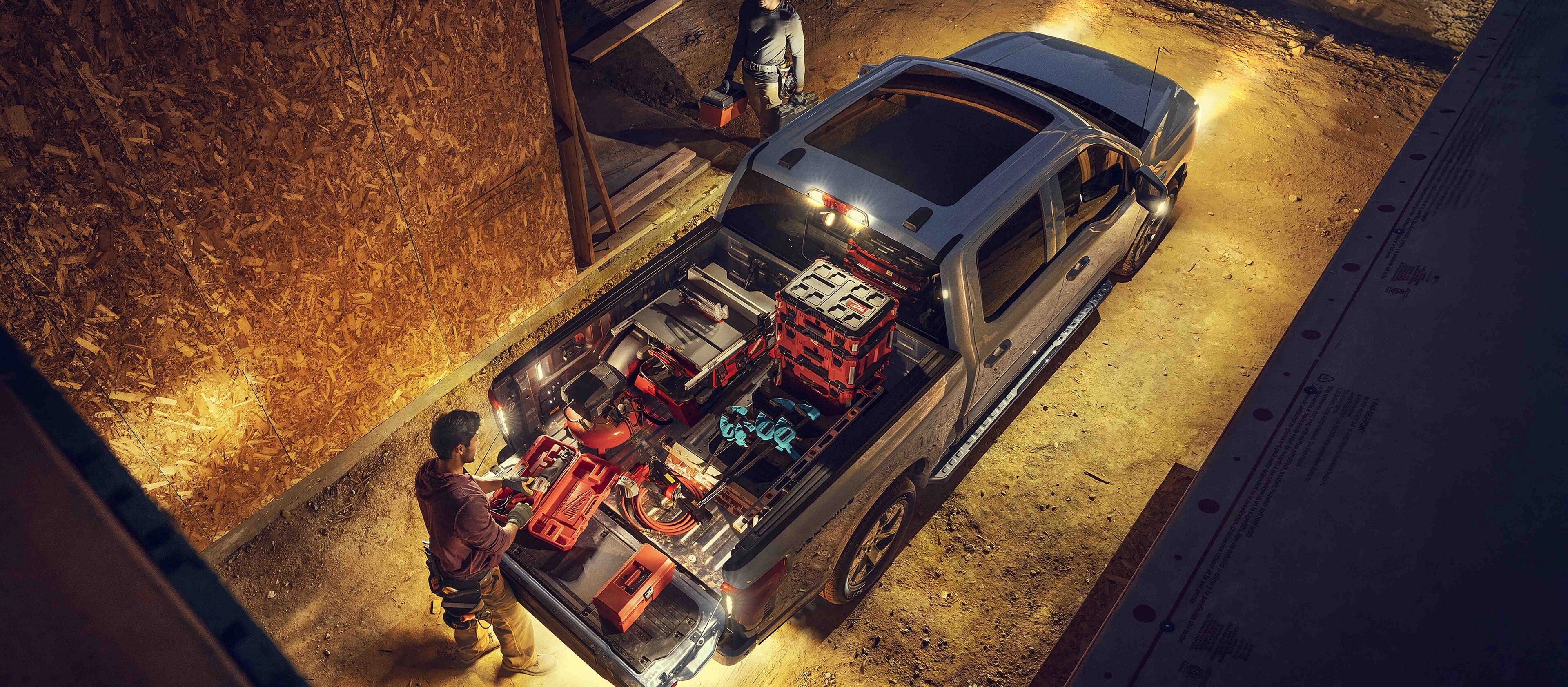  2025 ford f-150 lightning lighting and portable power