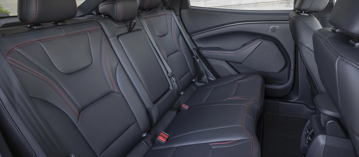 2025 ford mustang mach-e interior back seating