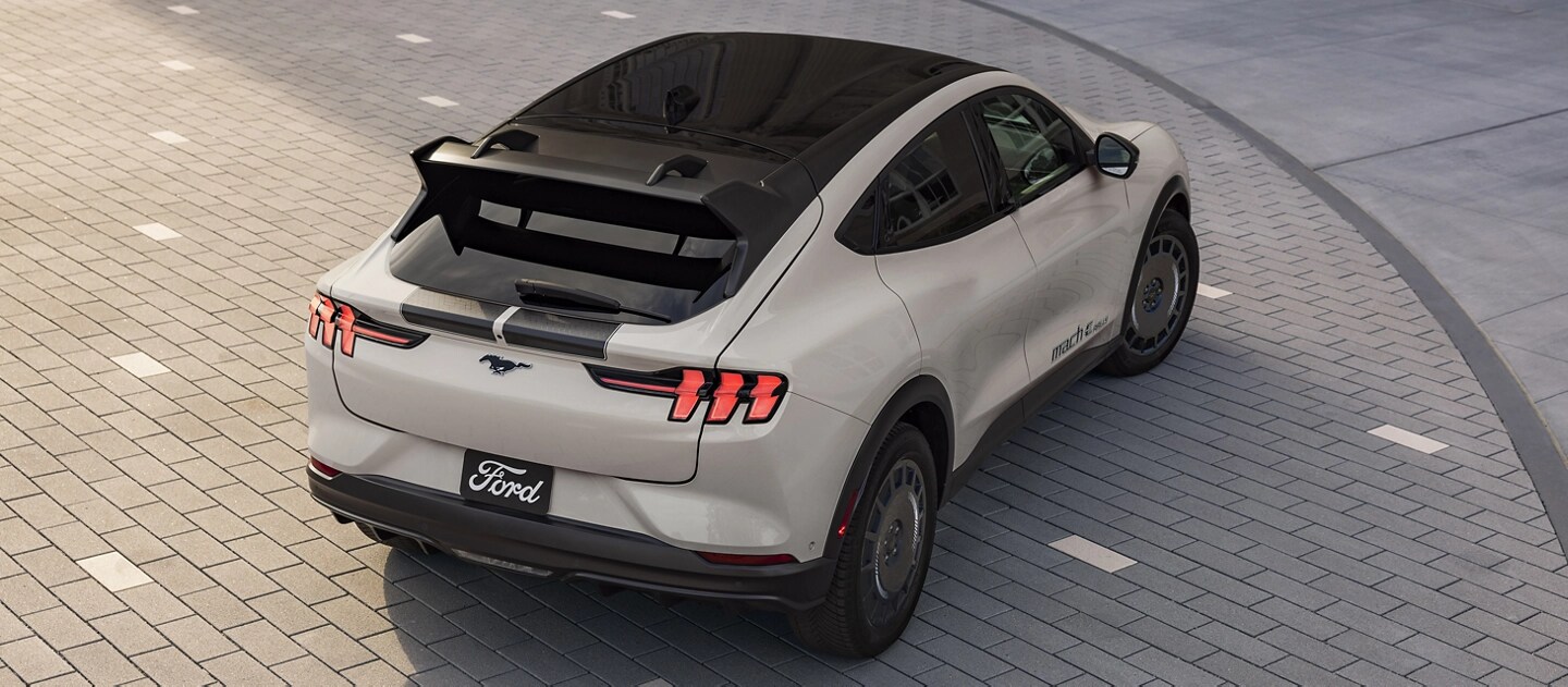 2025 ford mustang mach-e rear exterior view