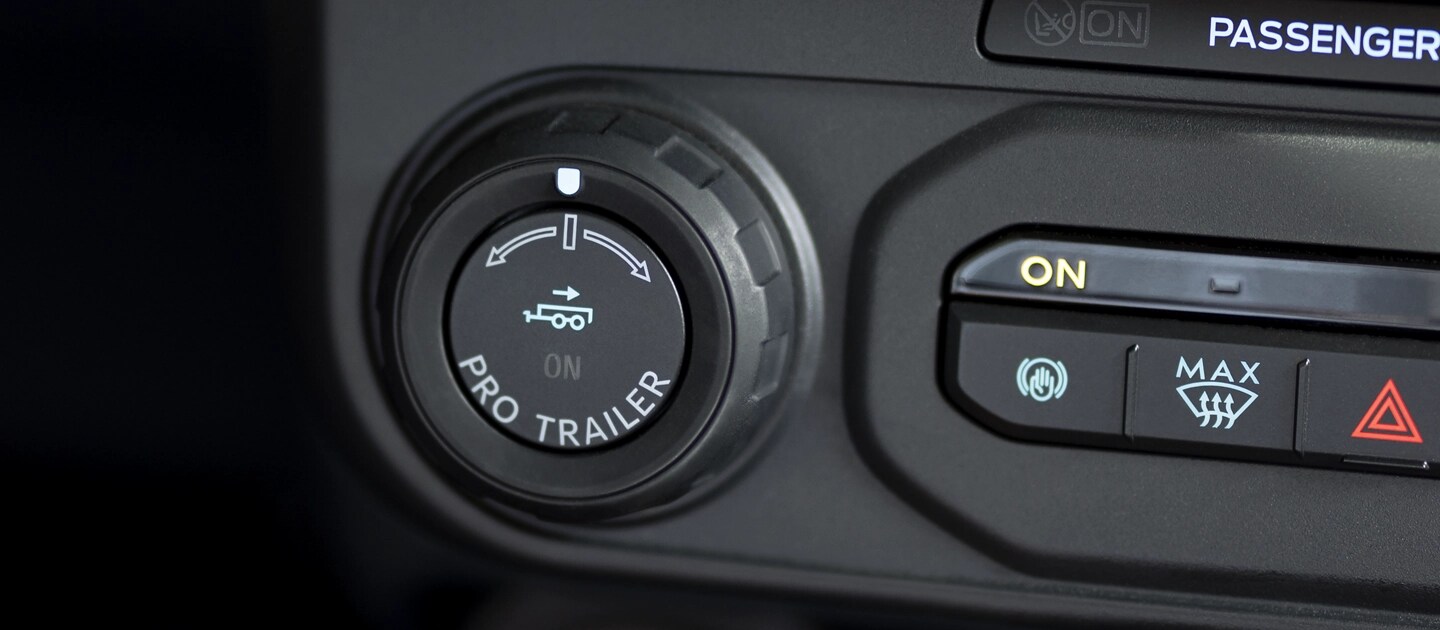 Pro Trailer towing dial in the new 2025 Ford Maverick