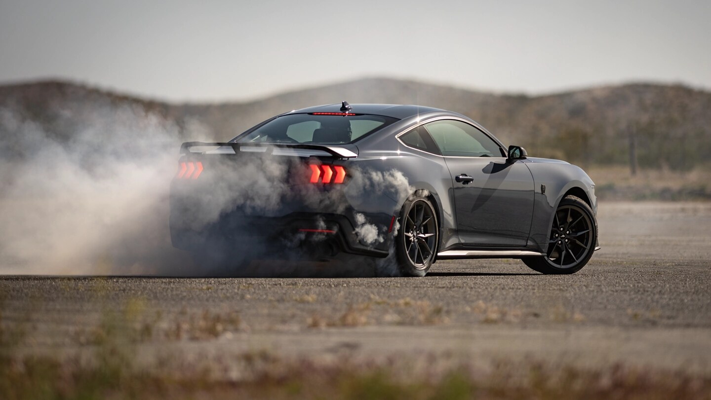 Ford Mustang GT exterior aggressive design