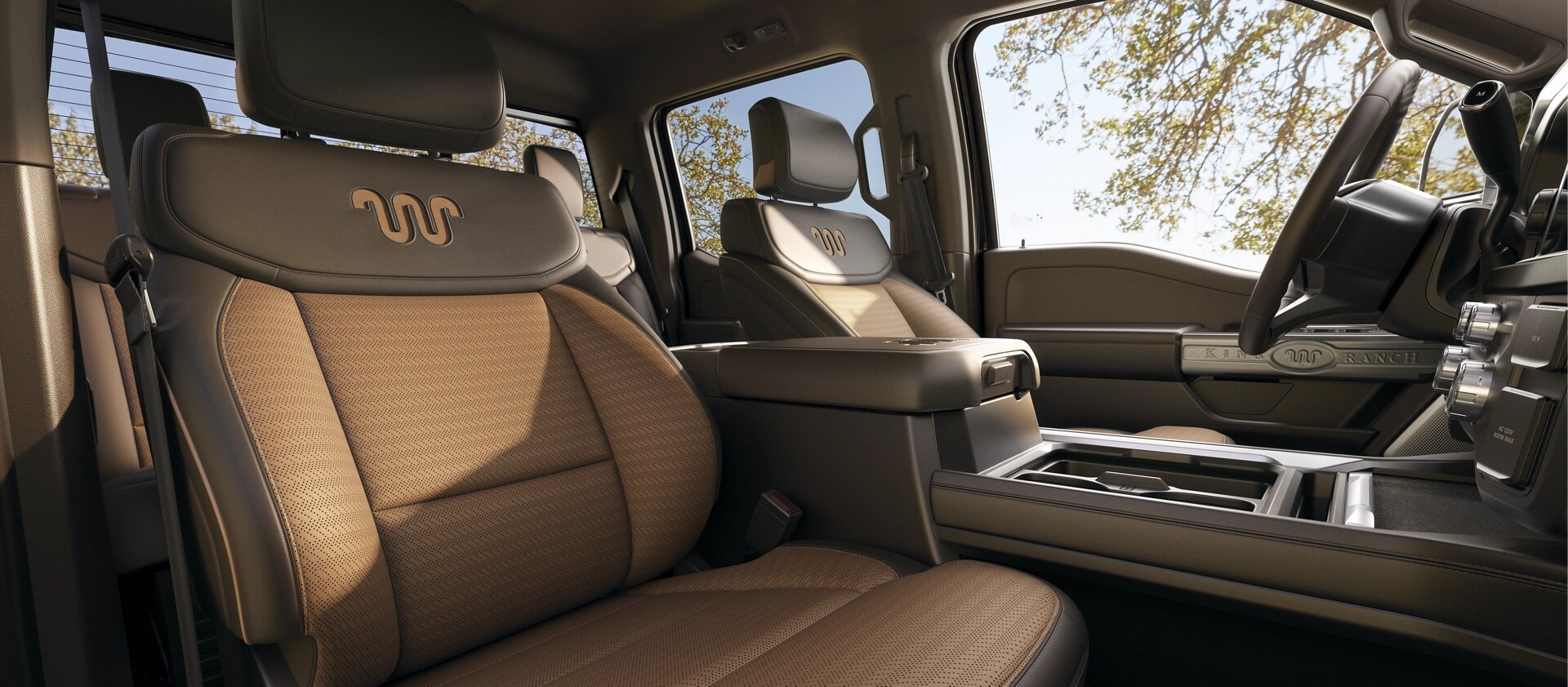 2025 ford super duty interior view