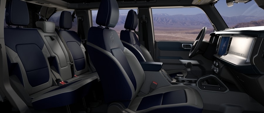 2024 Ford Bronco Suv Interior