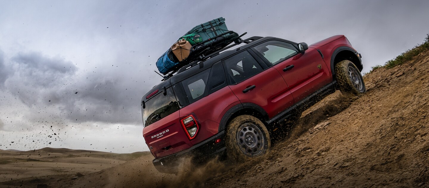 2021 Ford Bronco Sport Suv The All New 4x4 Off Road Suv Trim levels range from the bronco sport base to the big bend, outer banks and badlands, with each version costing more and offering added features and capabilities. 2021 ford bronco sport suv the all