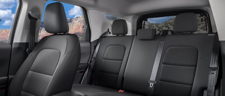 Primer plano de los asientos de una Ford Bronco® Sport 2023