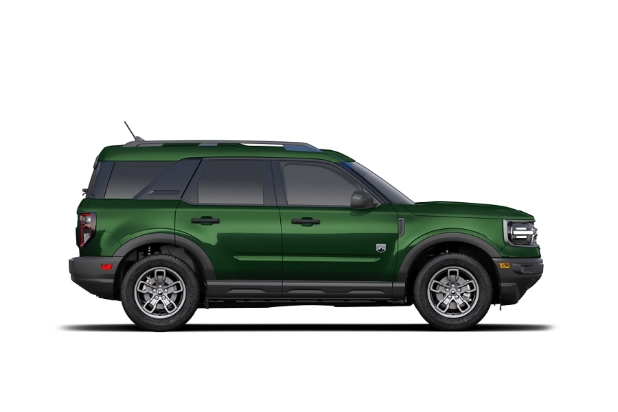 Se muestra el modelo Ford Bronco® Sport Big Bend® 2023 de perfil