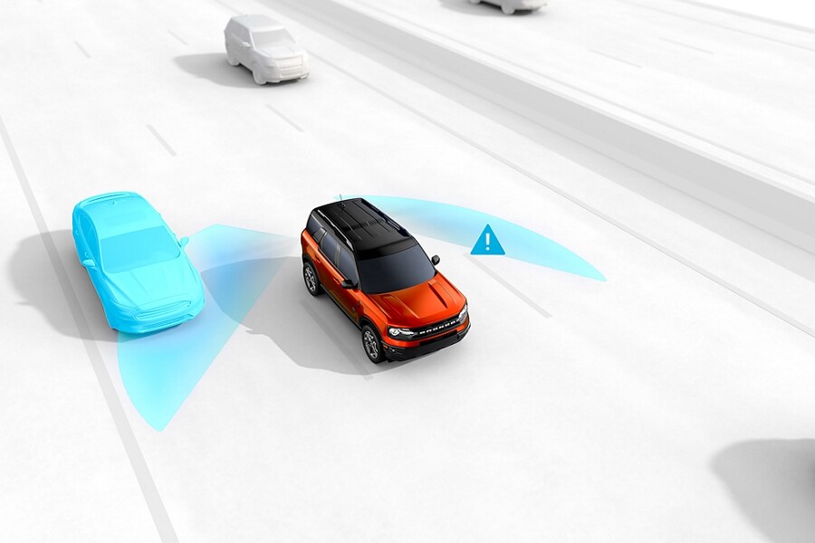 Instantánea de un video sobre las características de seguridad de la SUV Ford Bronco® Sport 2023
