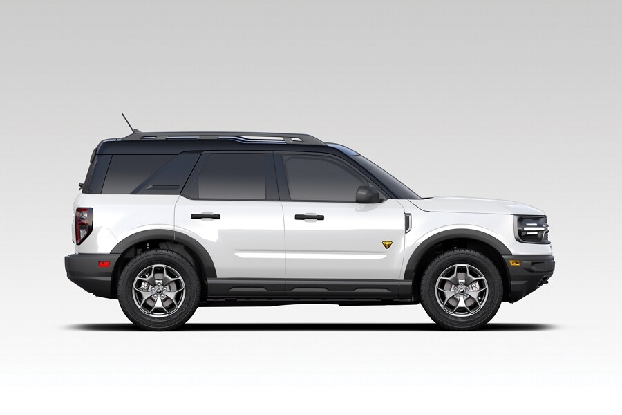 2024 Ford Bronco® Sport Badlands® trim shown in profile