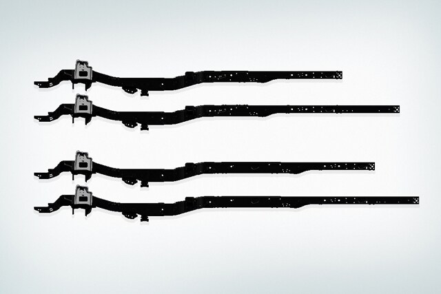 Available aft-axle frame extensions