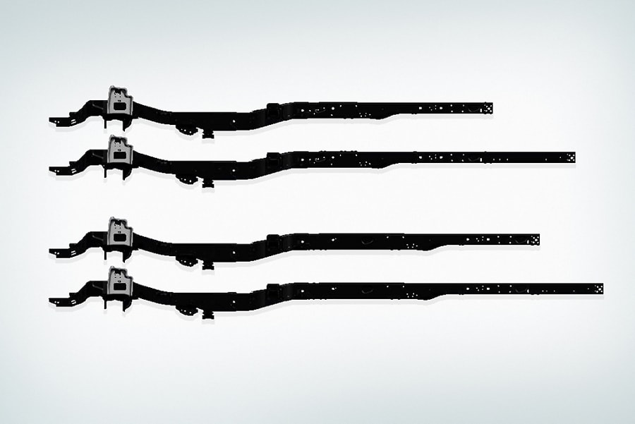 Available aft-axle frame extensions