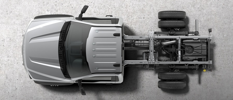2024 Ford Super Duty® Chassis Cab on stylized studio set
