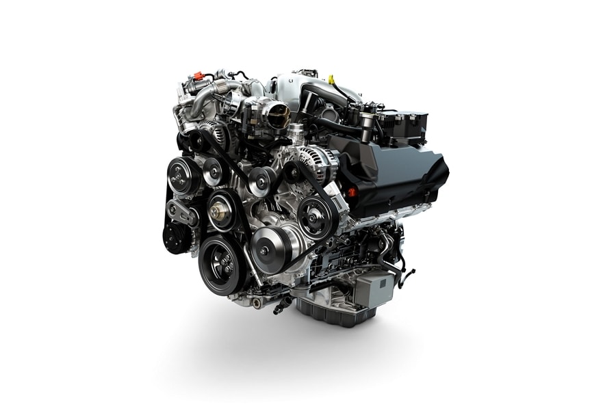 6.7-liter Power Stroke® V8 Turbo Diesel engine